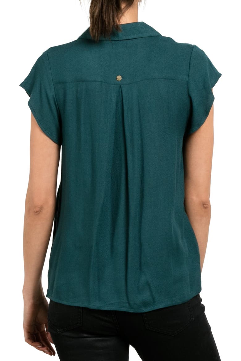Throwin Down Top, Alternate, color, MIDNIGHT GREEN