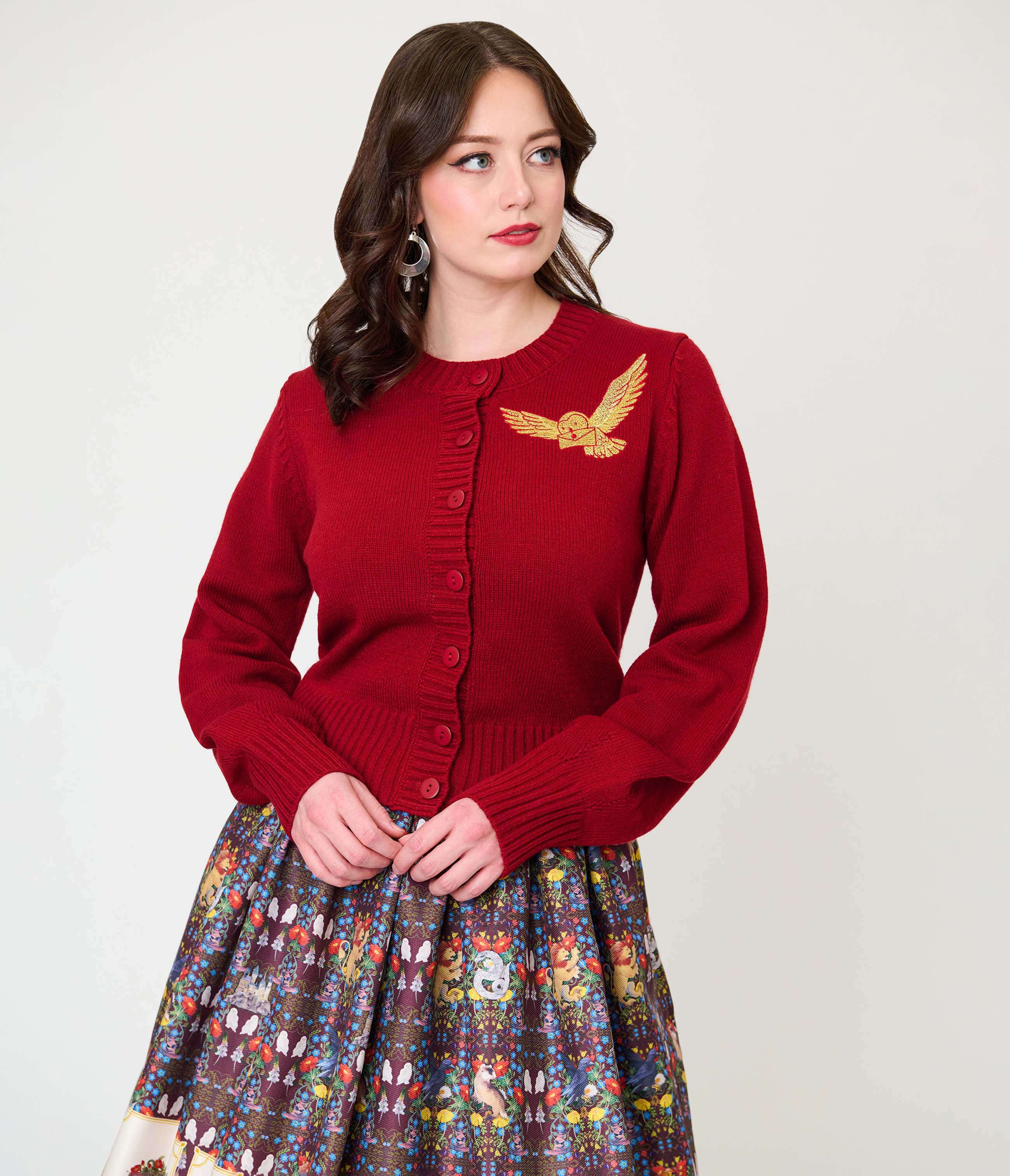 Red w/Gold Hedwig
