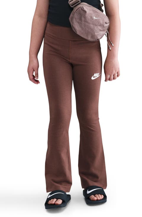 Kids' Sportswear High Waist Flare Leggings (Big Kid)