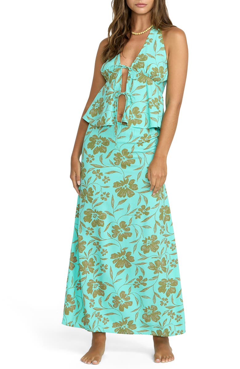 Billabong Your Dream Maxi Skirt, Main, color, Poolside