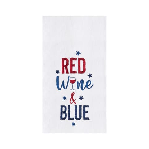 Humorous 100% Cotton Flour Sack Kitchen Dishtowel - USA Decor