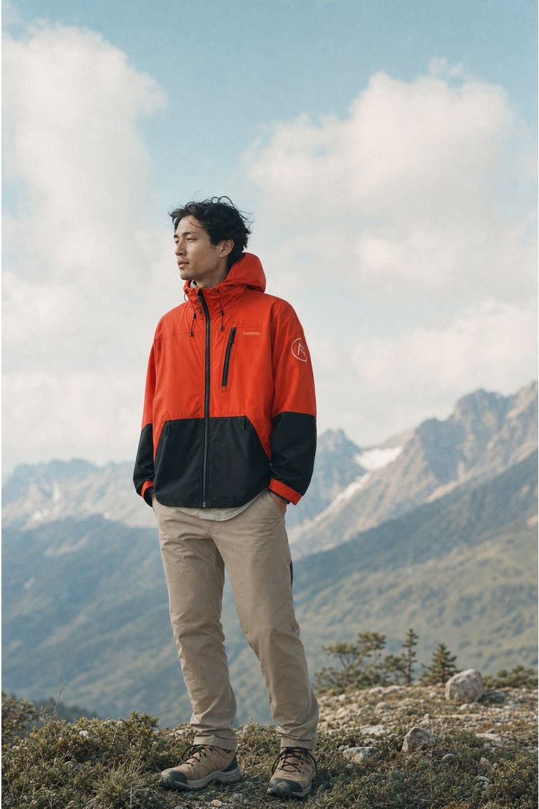Koven Jacket, Alternate, color, Poppy Red/Anthracite