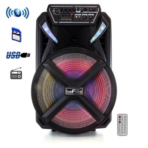 15 Inch Bluetooth Portable Rechargeable Party Speaker
