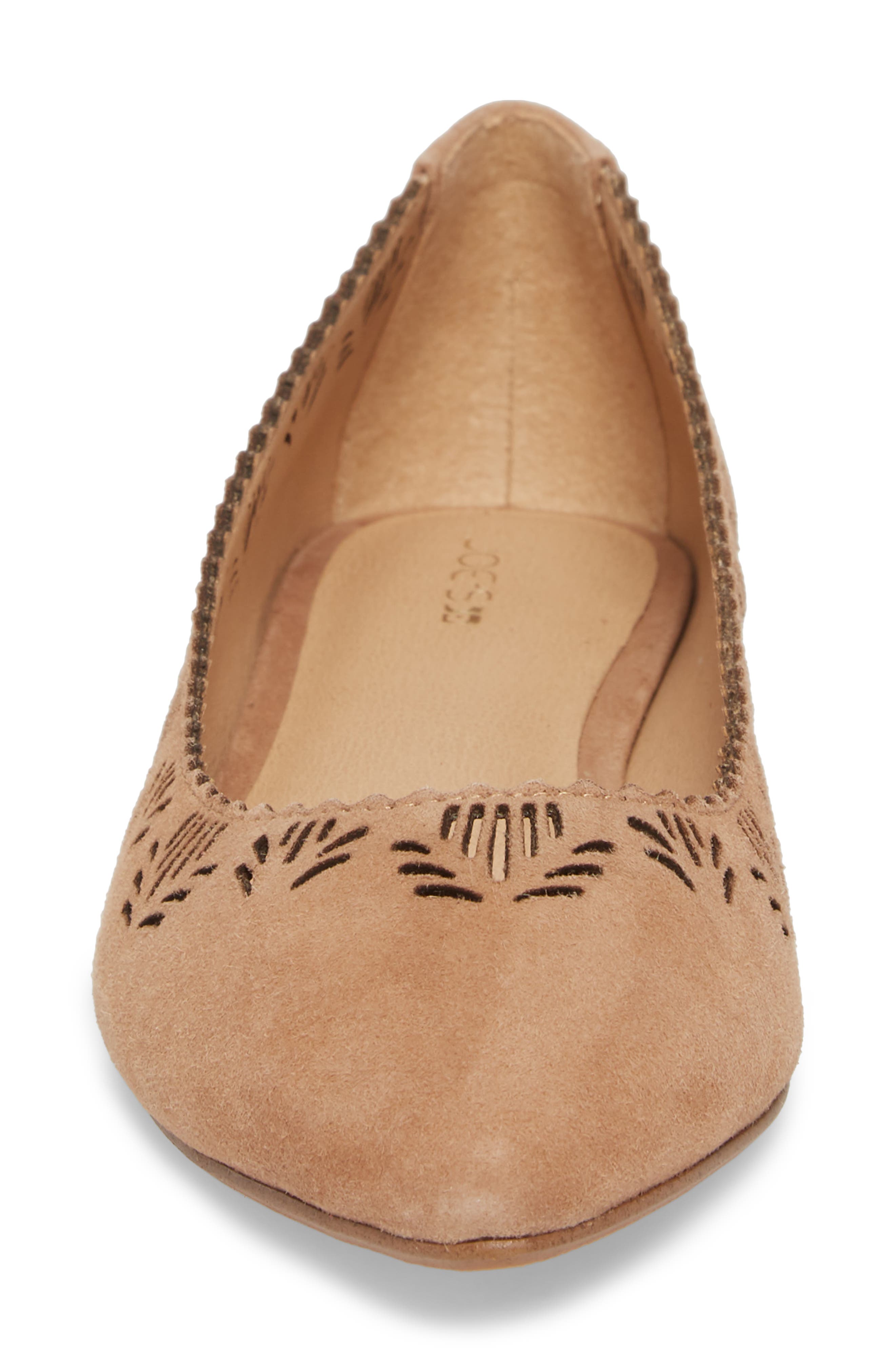 Virginia Flat, Alternate, color, MINK SUEDE