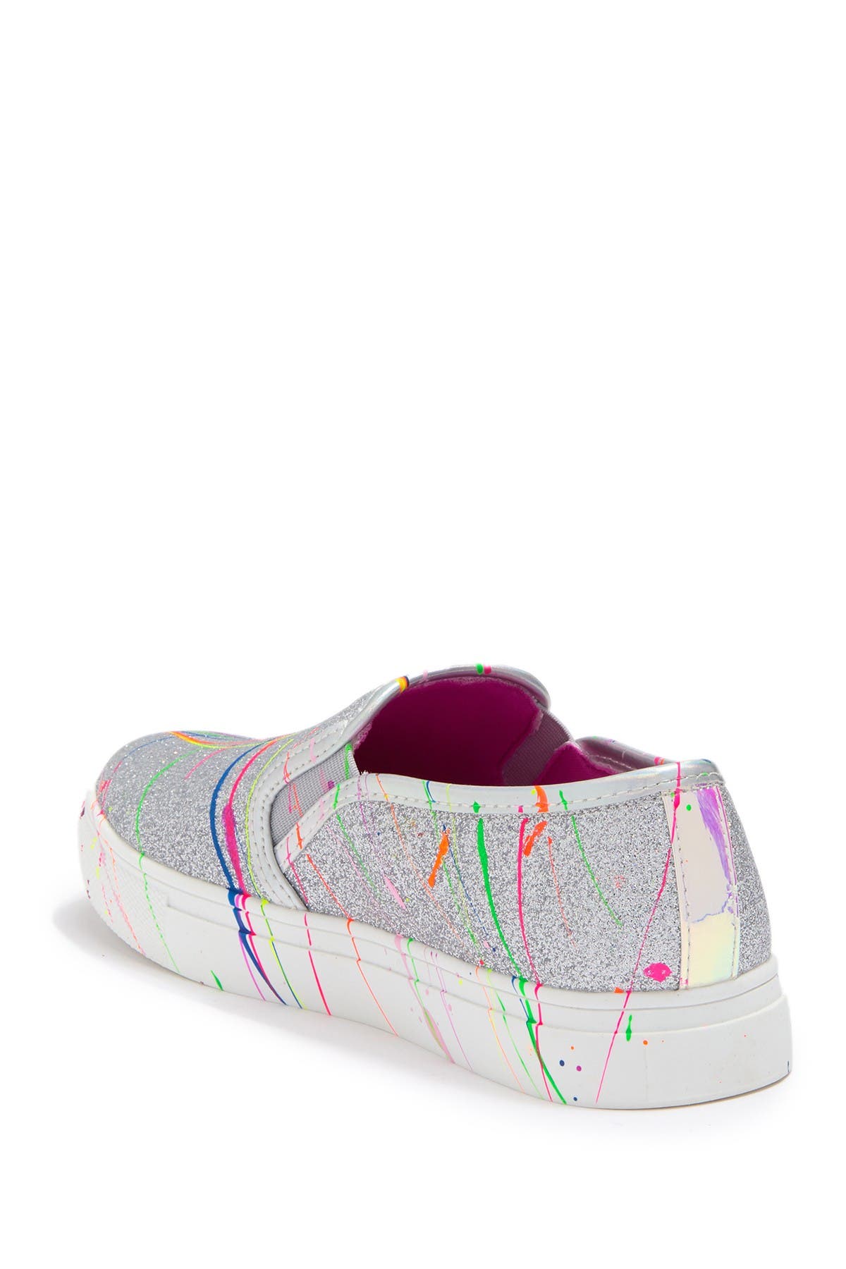 Steve Madden Exit Glitter Slip-On Sneaker, Alternate, color, 