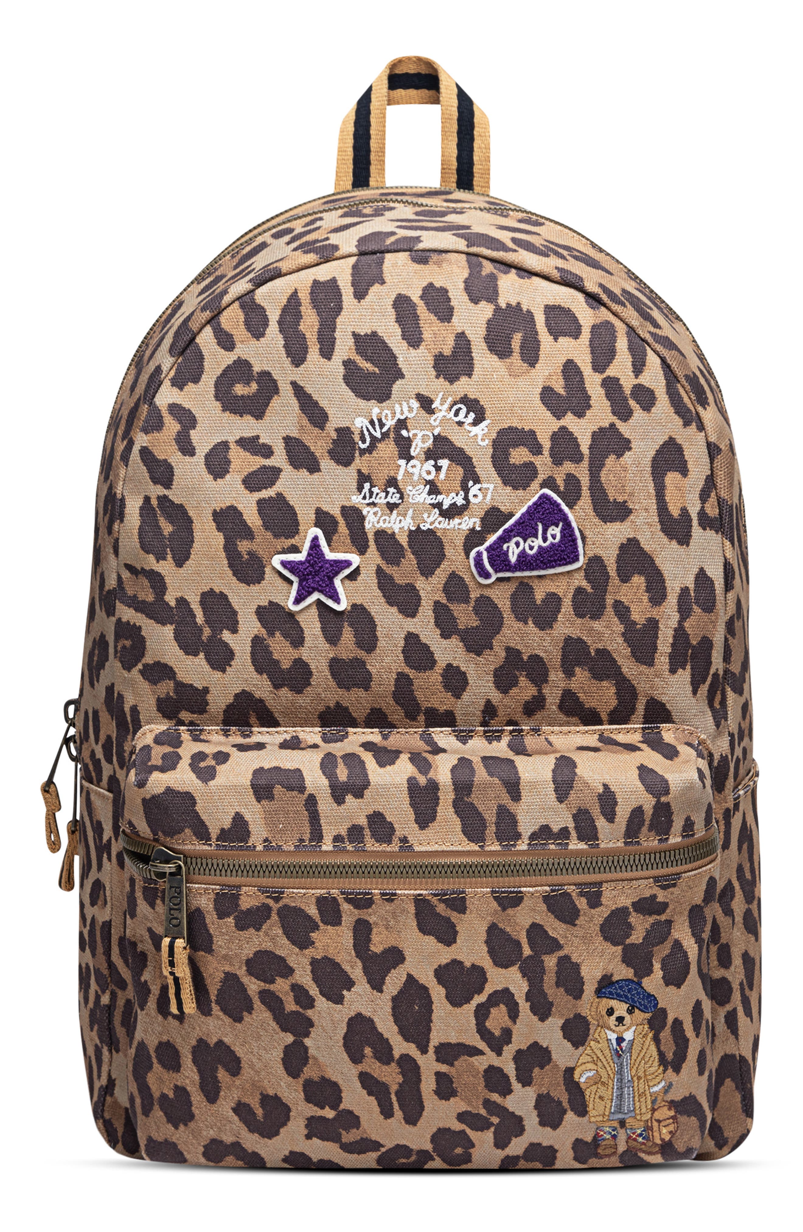Kids' Varsity Leopard Print Backpack