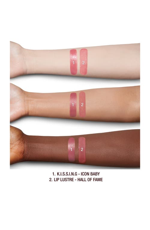 Charlotte Tilbury K. I.s. S.i. N.g Lipstick And Lip Gloss Duos Icon Baby In Icon Baby