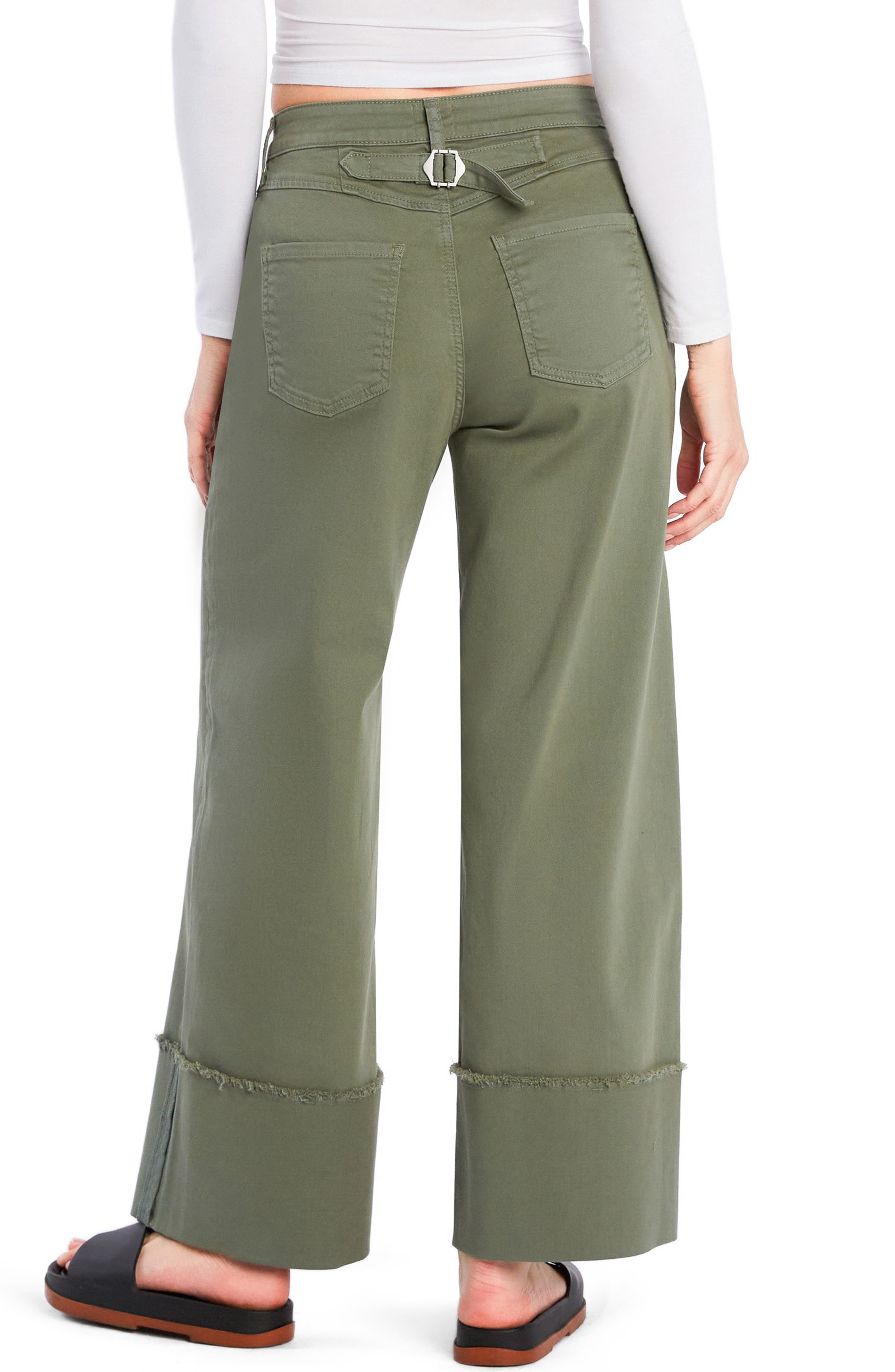 Issy Cuffed Ankle Wide Leg Jeans - image 4