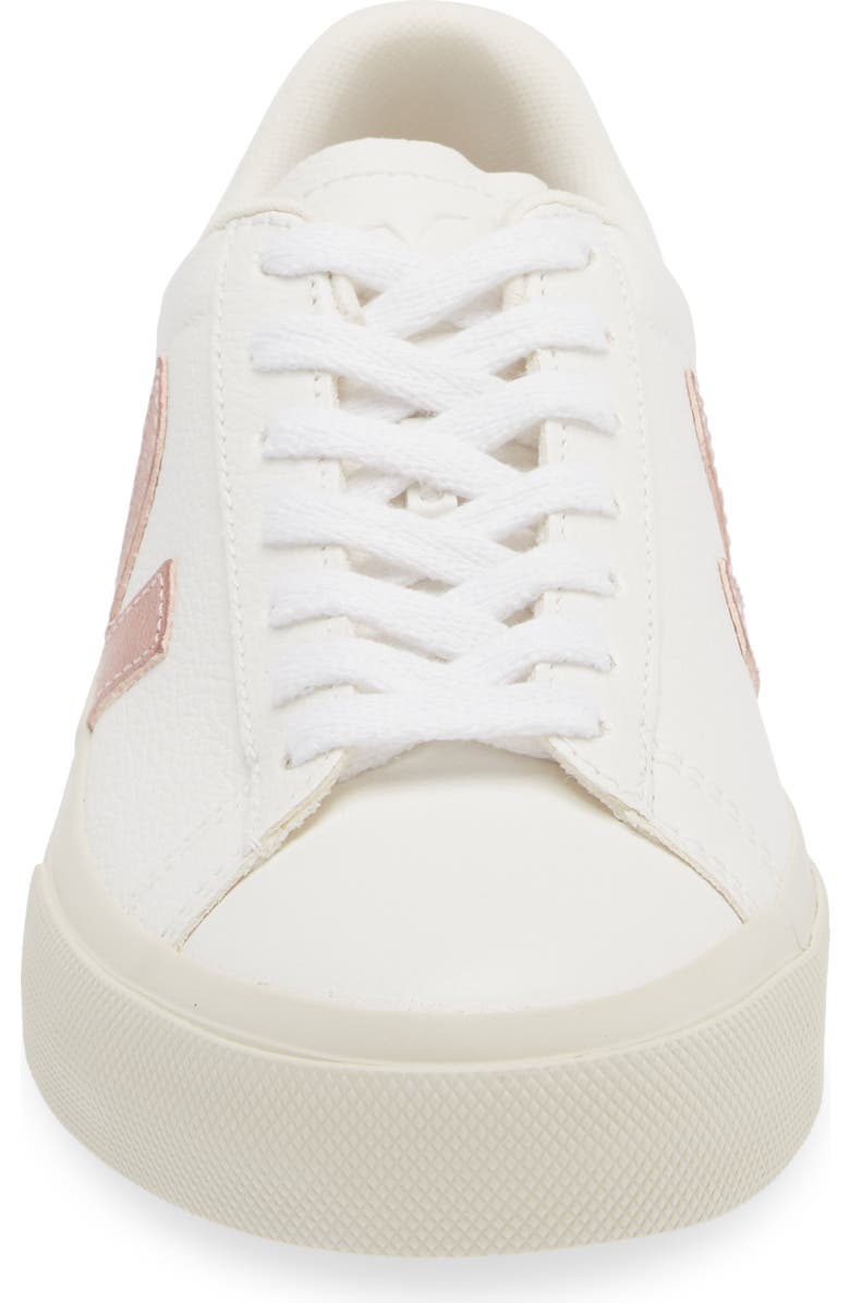 Veja Campo Chrome Free Leather Sneaker, Alternate, color,