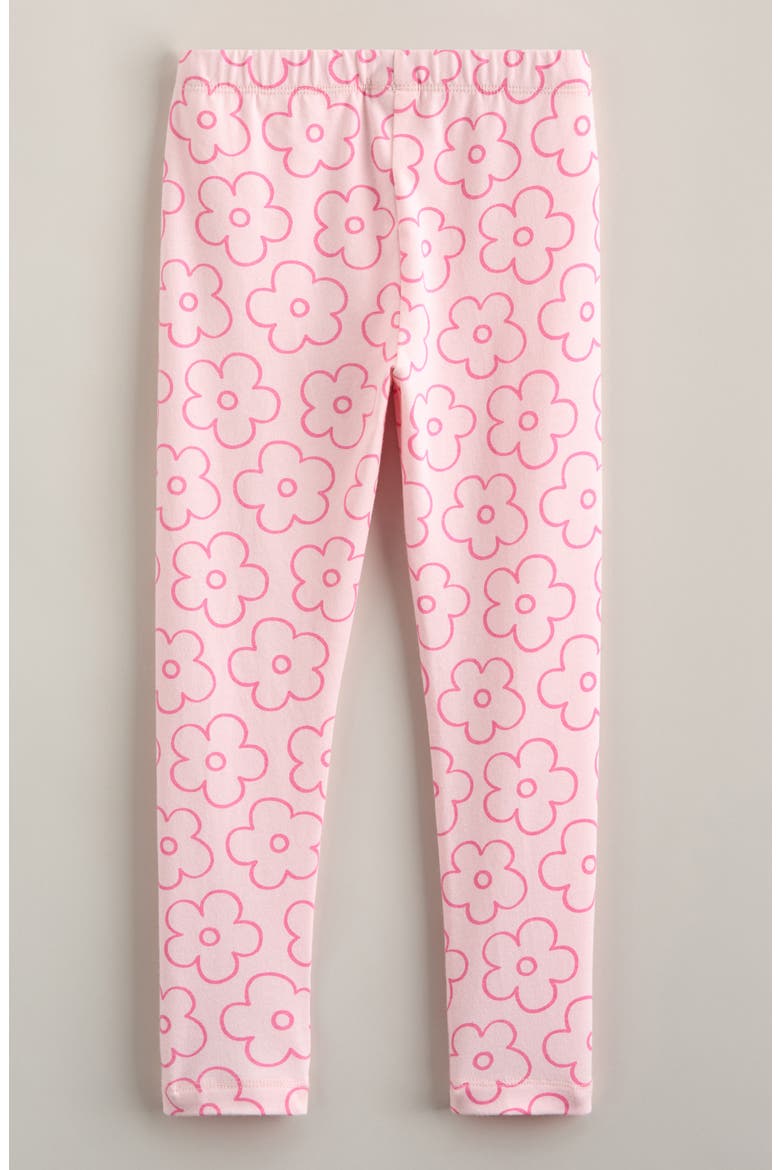 Kids' Core Leggings, Alternate, color, PINK BALM POPPY DAISY