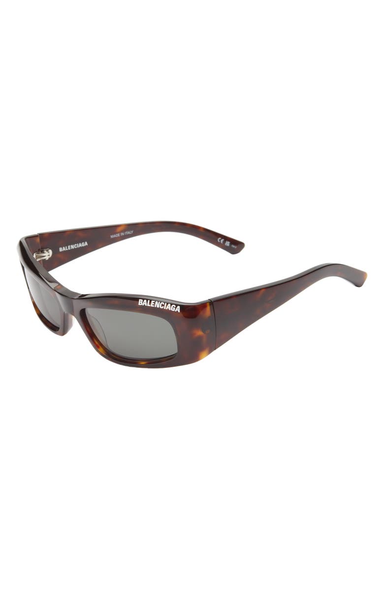 Balenciaga 57mm Square Sunglasses, Alternate, color, 