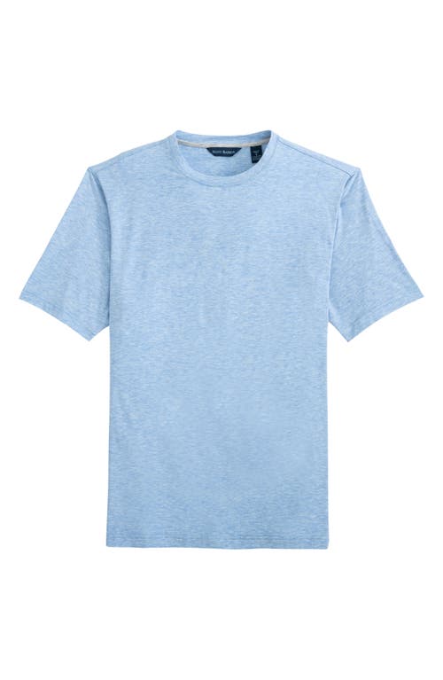 Scott Barber Cotton Blend T-shirt In Blue