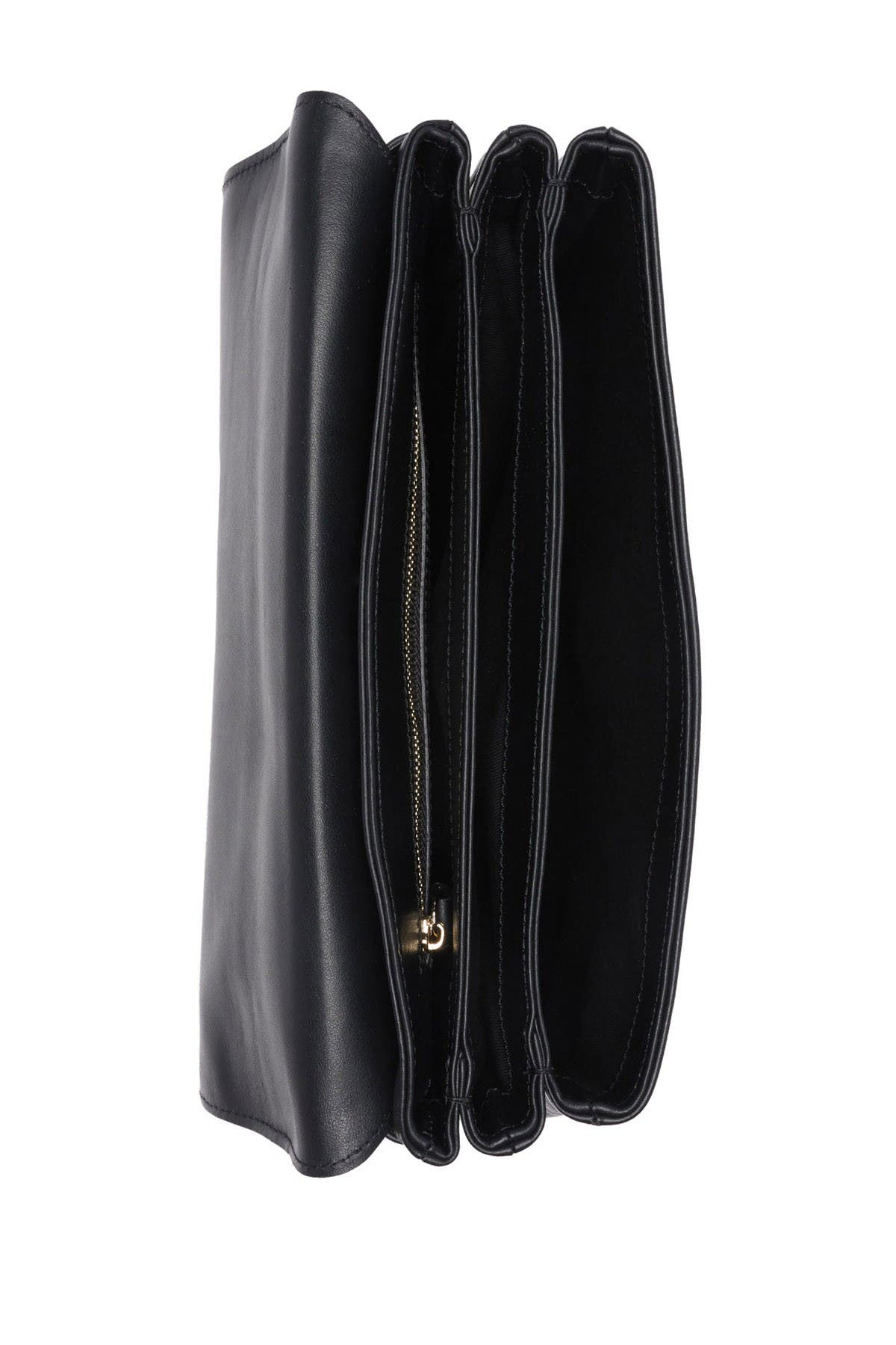 Bruno Magli Leather Chain Shoulder Bag, Alternate, color, 