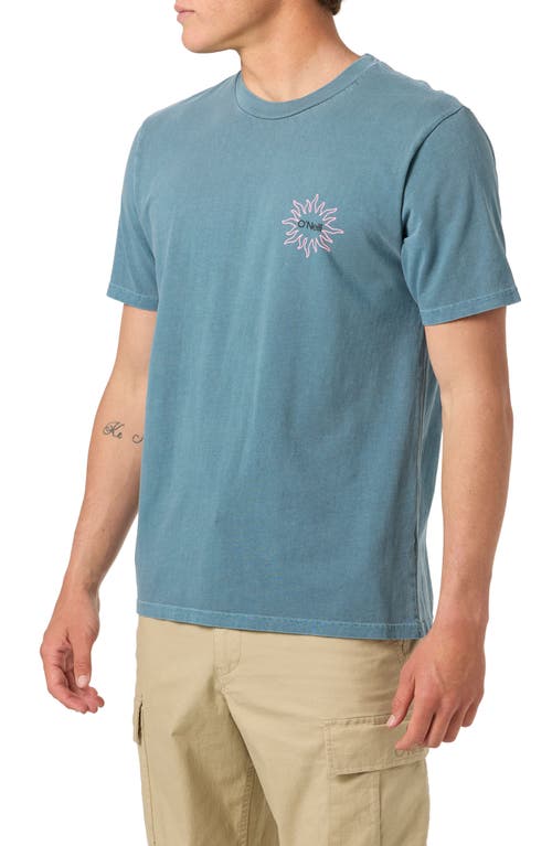 O'neill Sun Palm Graphic T-shirt In Blue