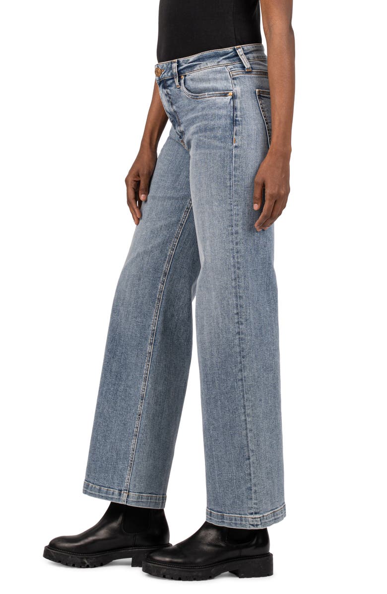 KUT from the Kloth High Waist Wide Leg Jeans, Alternate, color,