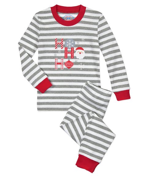 Cotton Blend Long John Pajama 2-Piece Set (Baby)