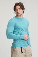 COZY ZERO Men's 100% Merino Classic L/S Crew