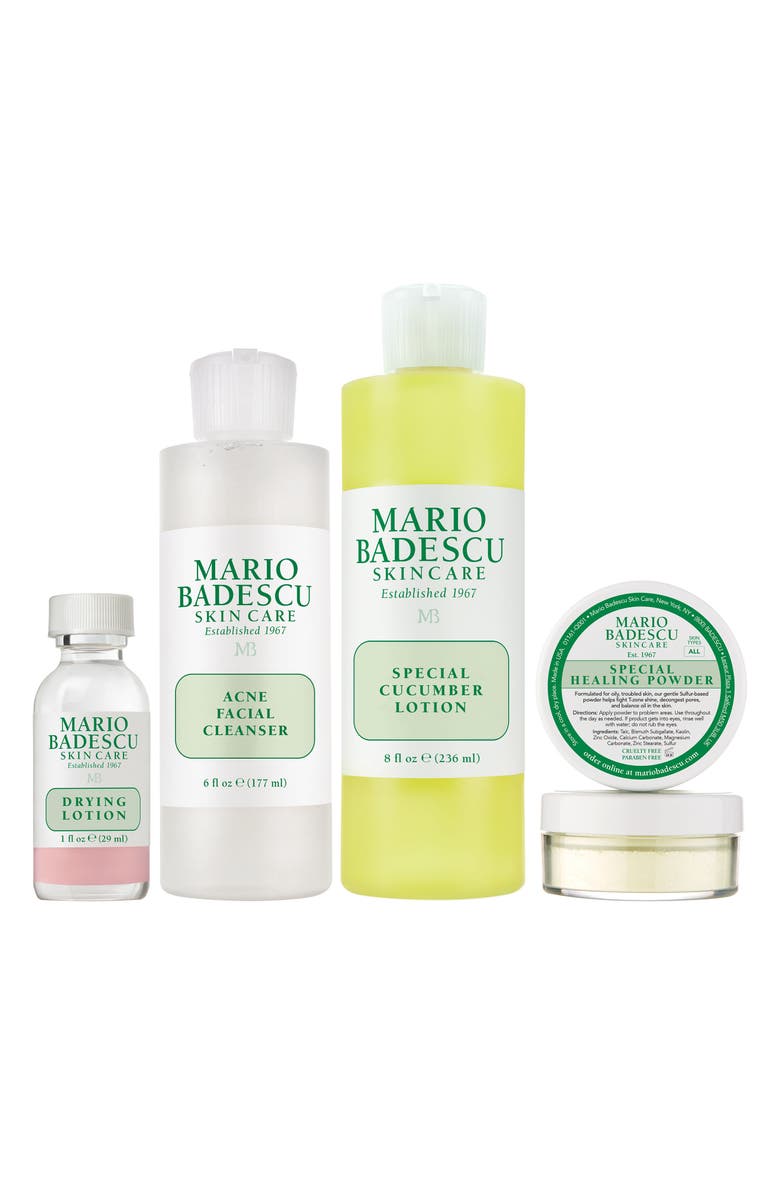 Mario Badescu Acne Skin Care Kit, Main, color, 