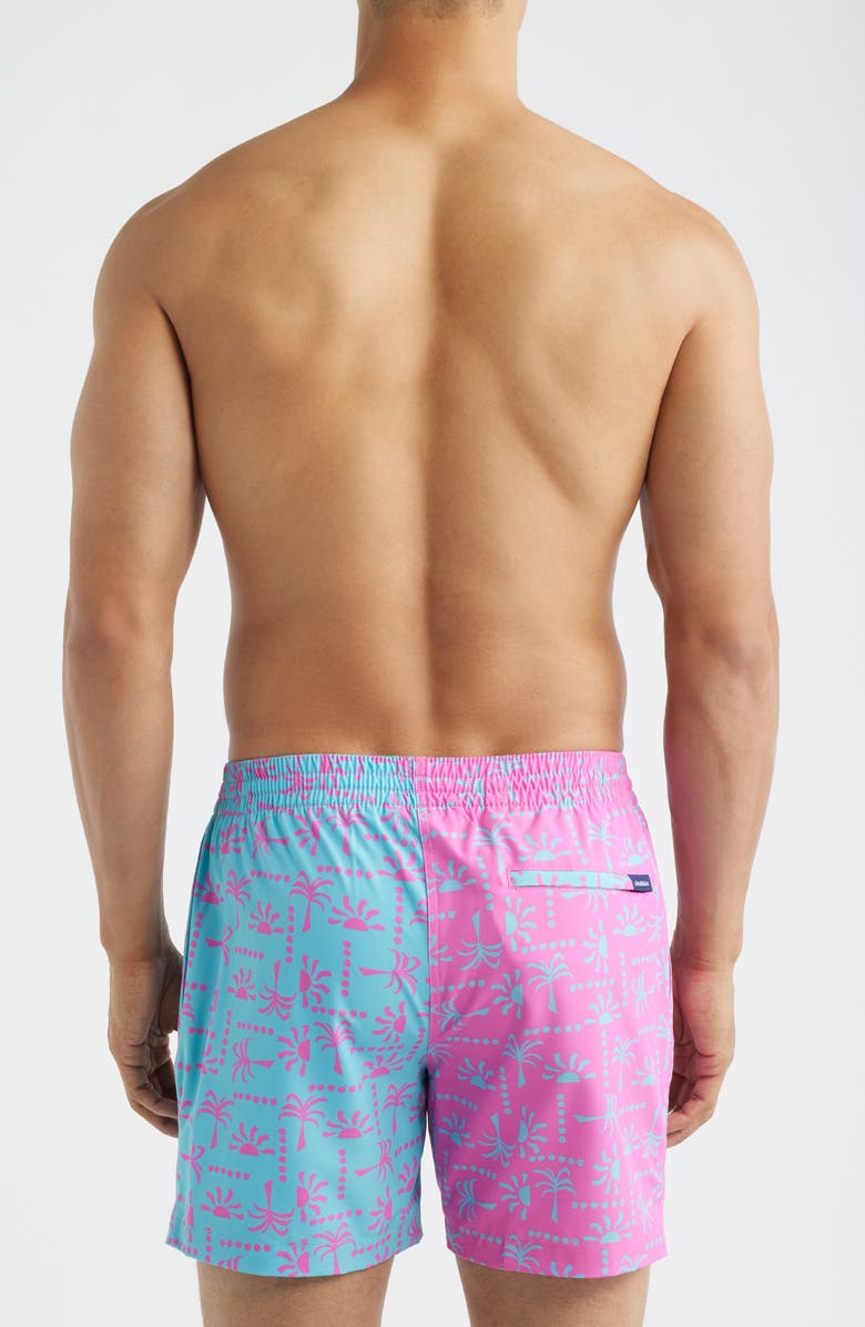 Chubbies Pacific Grids 5.5-Inch Swim Trunks, Alternate, color, Bright Pink