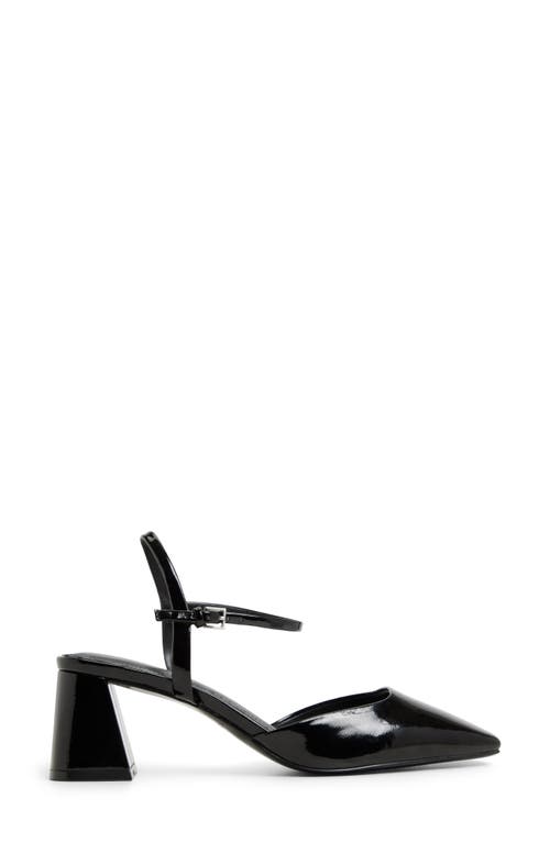 Aldo Gennifer Ankle Strap Pump In Black