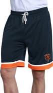 STARTER Men's Starter  Navy Chicago Bears Power Play Mesh Shorts