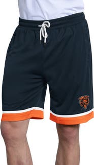 STARTER Men's Starter  Navy Chicago Bears Power Play Mesh Shorts