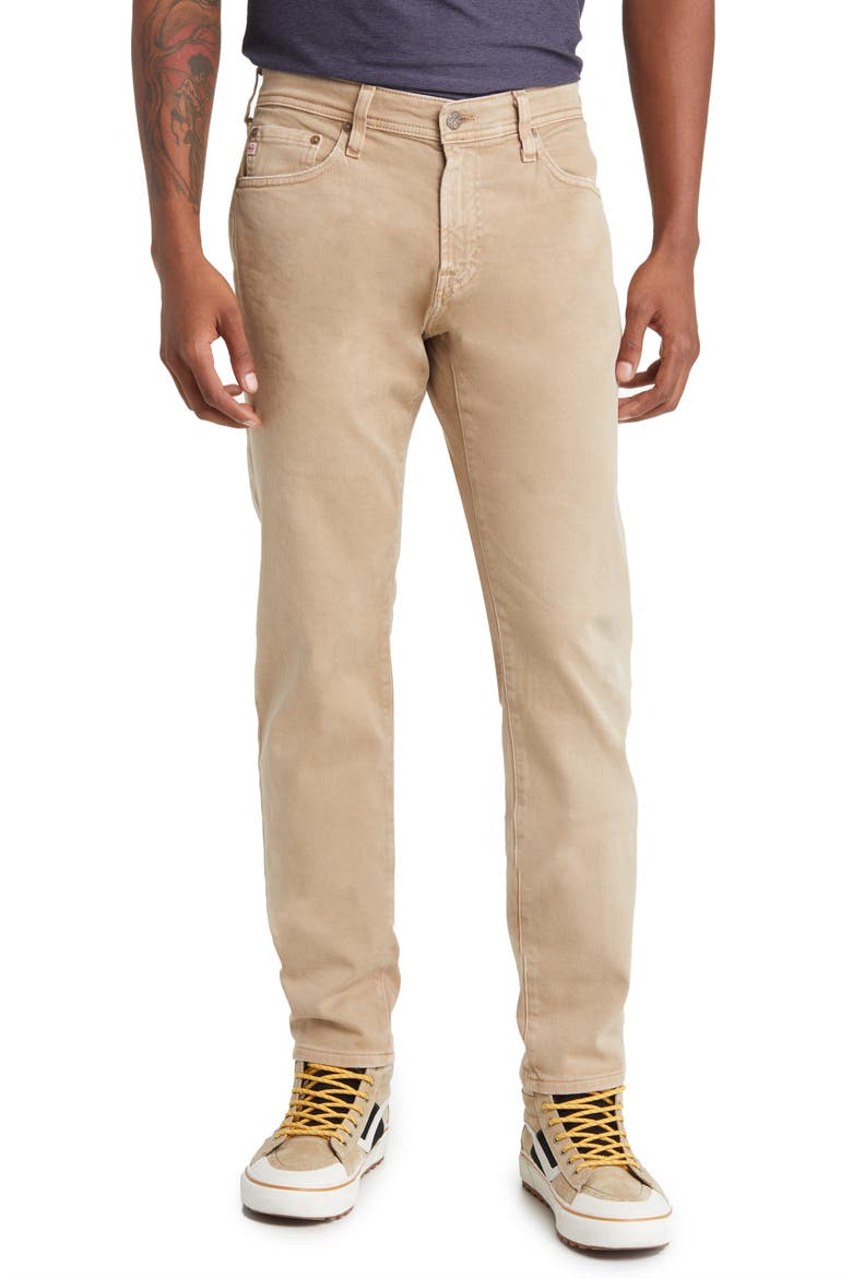 Tellis Slim Fit Jeans, Main, color, 7 YRS SULFUR LIGHT TRUFFLE