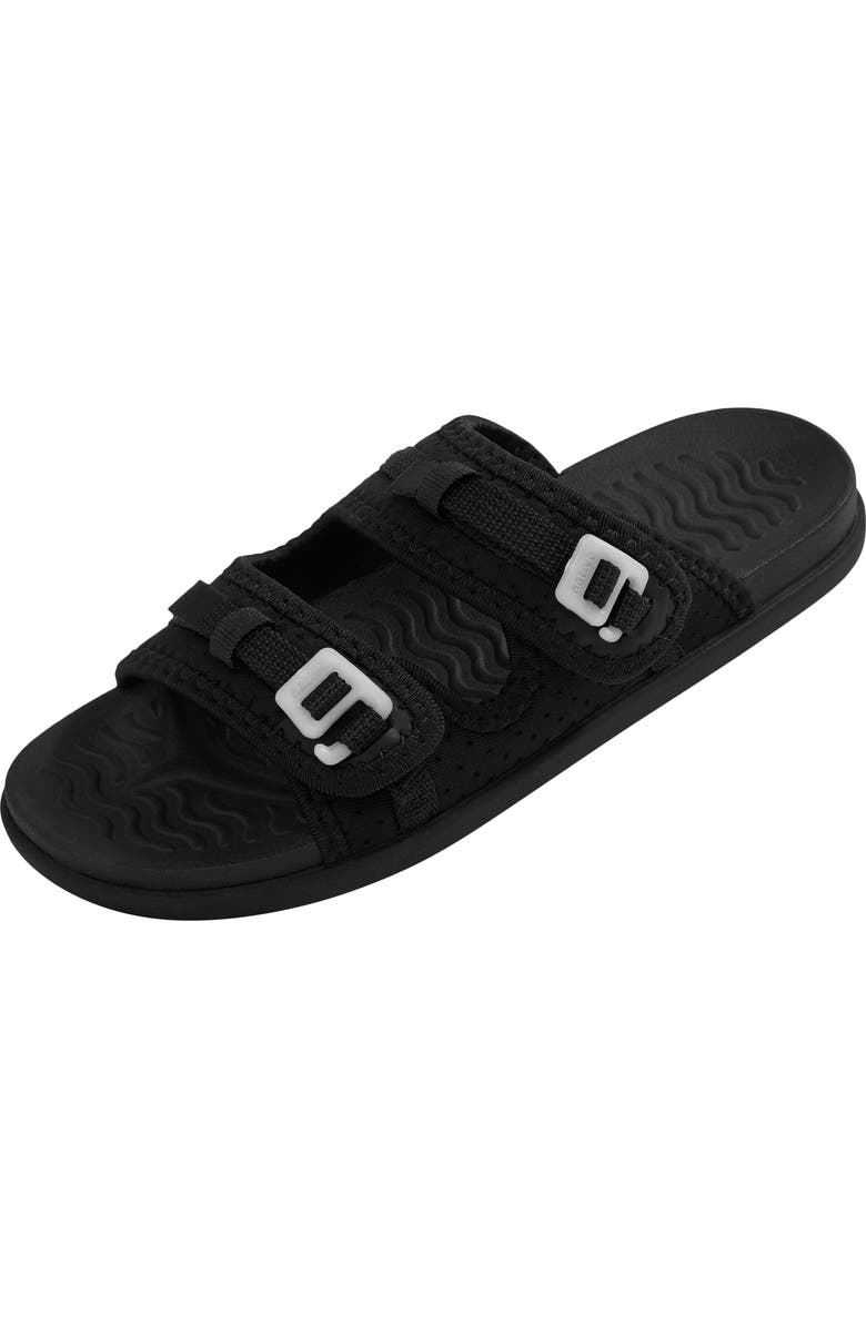 Native Shoes Davis Slide Sandal, Main, color, Black