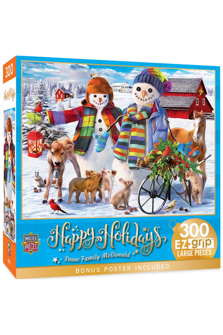 Snow Family McDonald 300pc Jigsaw Puzzle, Main, color, Multicolor