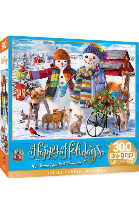 Snow Family McDonald 300pc Jigsaw Puzzle