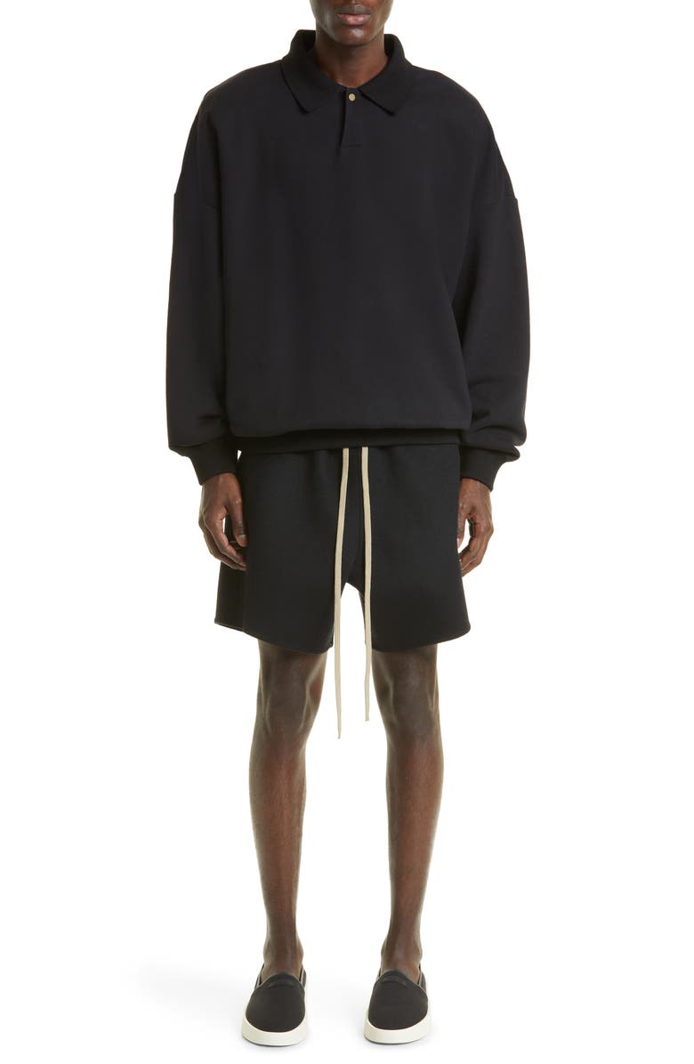 Fear of God Eternal Virgin Wool & Cashmere Shorts, Alternate, color, 