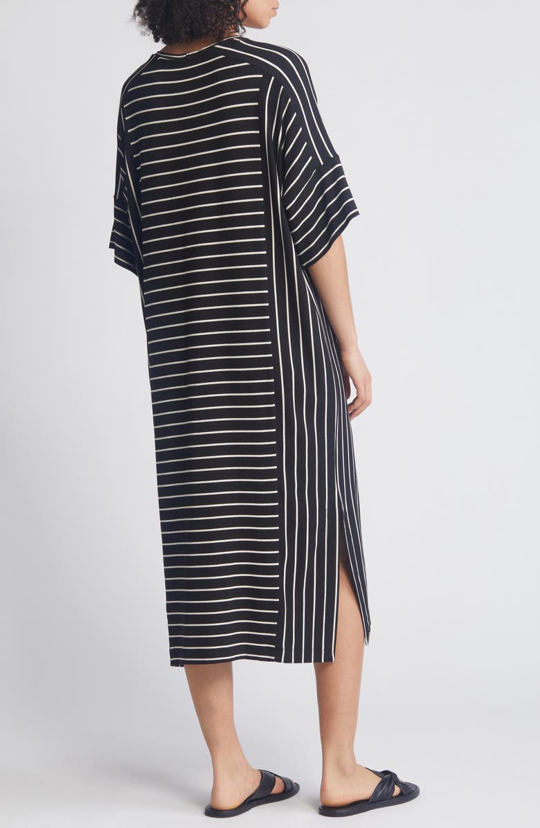 Masai Copenhagen Noele Stripe Knit Shift Dress, Alternate, color,