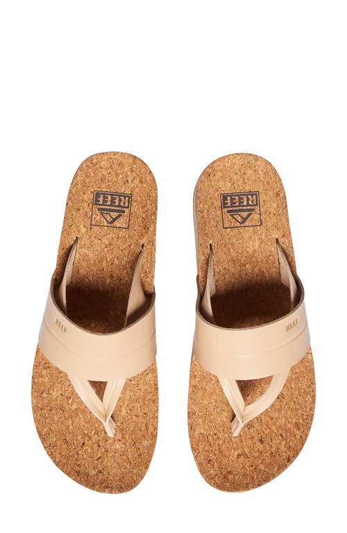 Reef Cushion Vista Higher Lennox Platform Flip Flop In Seashell