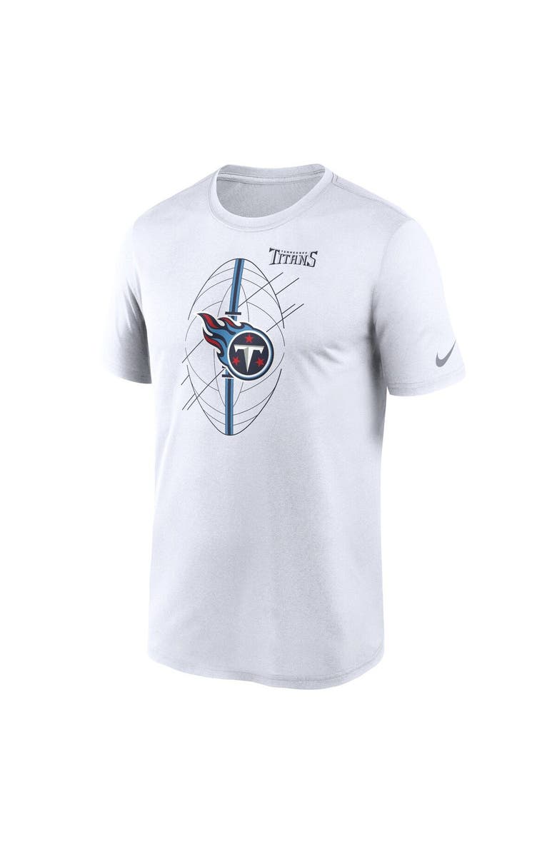 Nike Men's Nike  White Tennessee Titans Legend Icon Performance T-Shirt, Alternate, color, White