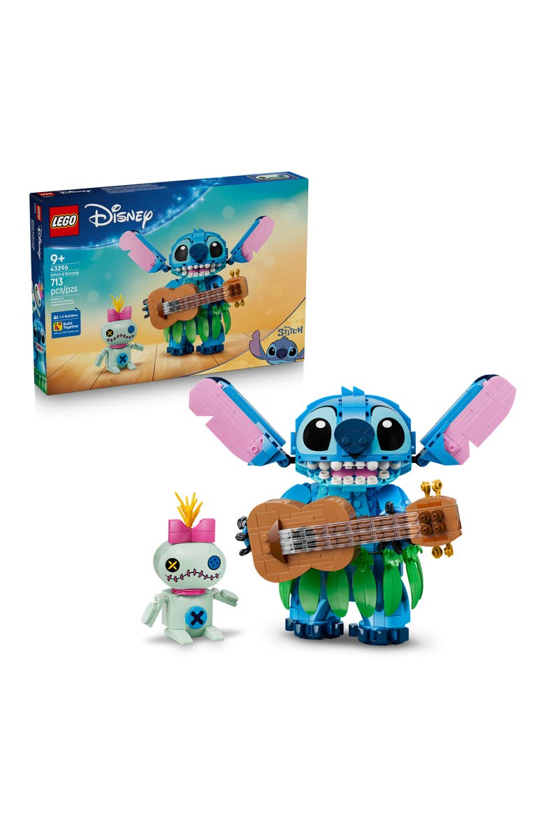 Disney Stitch Building Kit, Main, color, BLUE MULTI