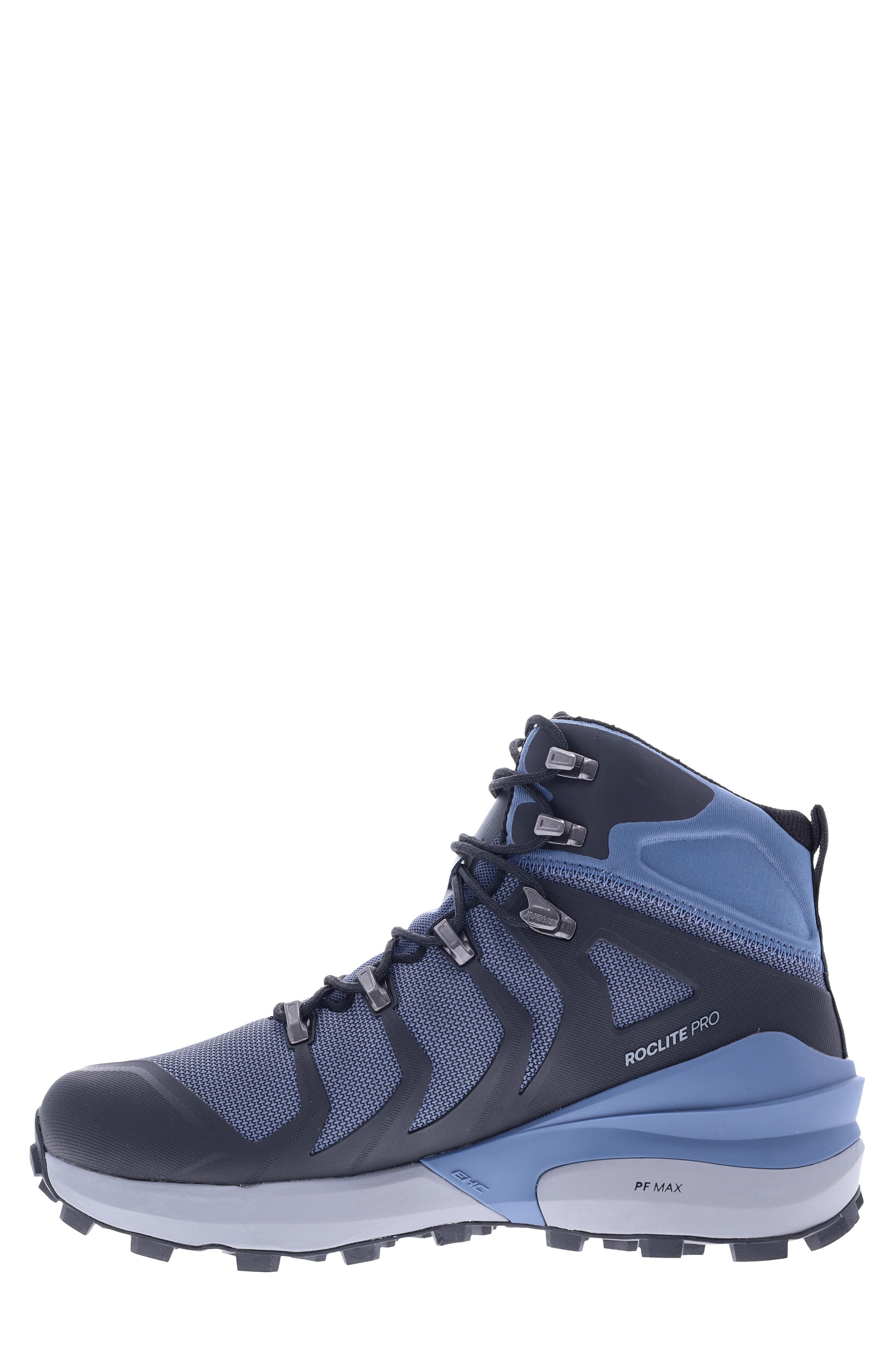Roclite Pro Mid GTX Waterproof Hiking Boot, Alternate, color, SLATE/ BLACK