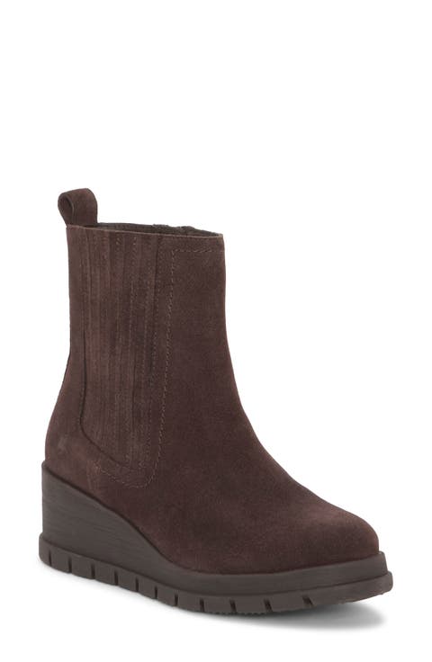 Sondruh Platform Wedge Bootie (Women)