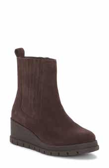 Lucky Brand Sondruh Platform Wedge Bootie