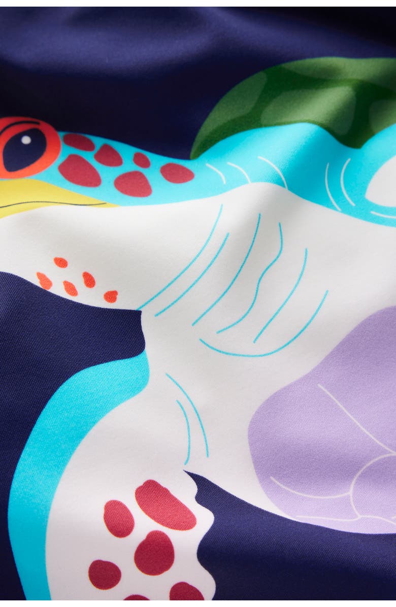 Mini Boden Kids' Colorblock Long Sleeve Rashguard, Alternate, color, 