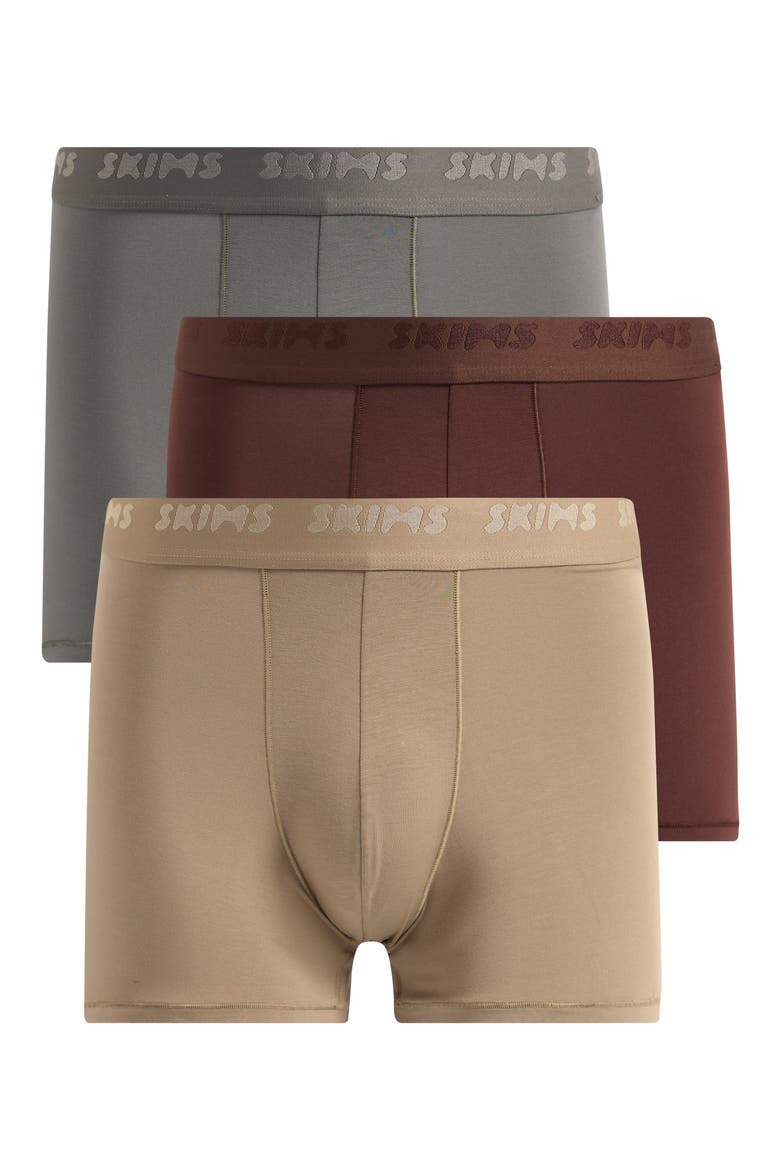 3-Pack 3-Inch Stretch Modal Boxer Briefs, Main, color, DESERT MULTI