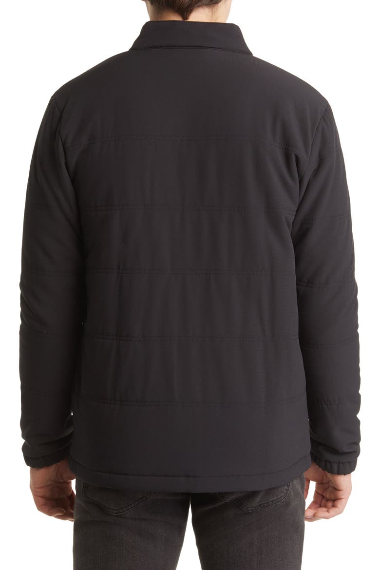 Interlude Puffer Jacket, Alternate, color, BLACK