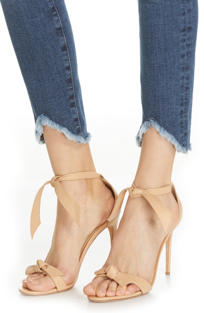 FRAME Le High Triangle Hem Ankle Skinny Jeans, Alternate, color,