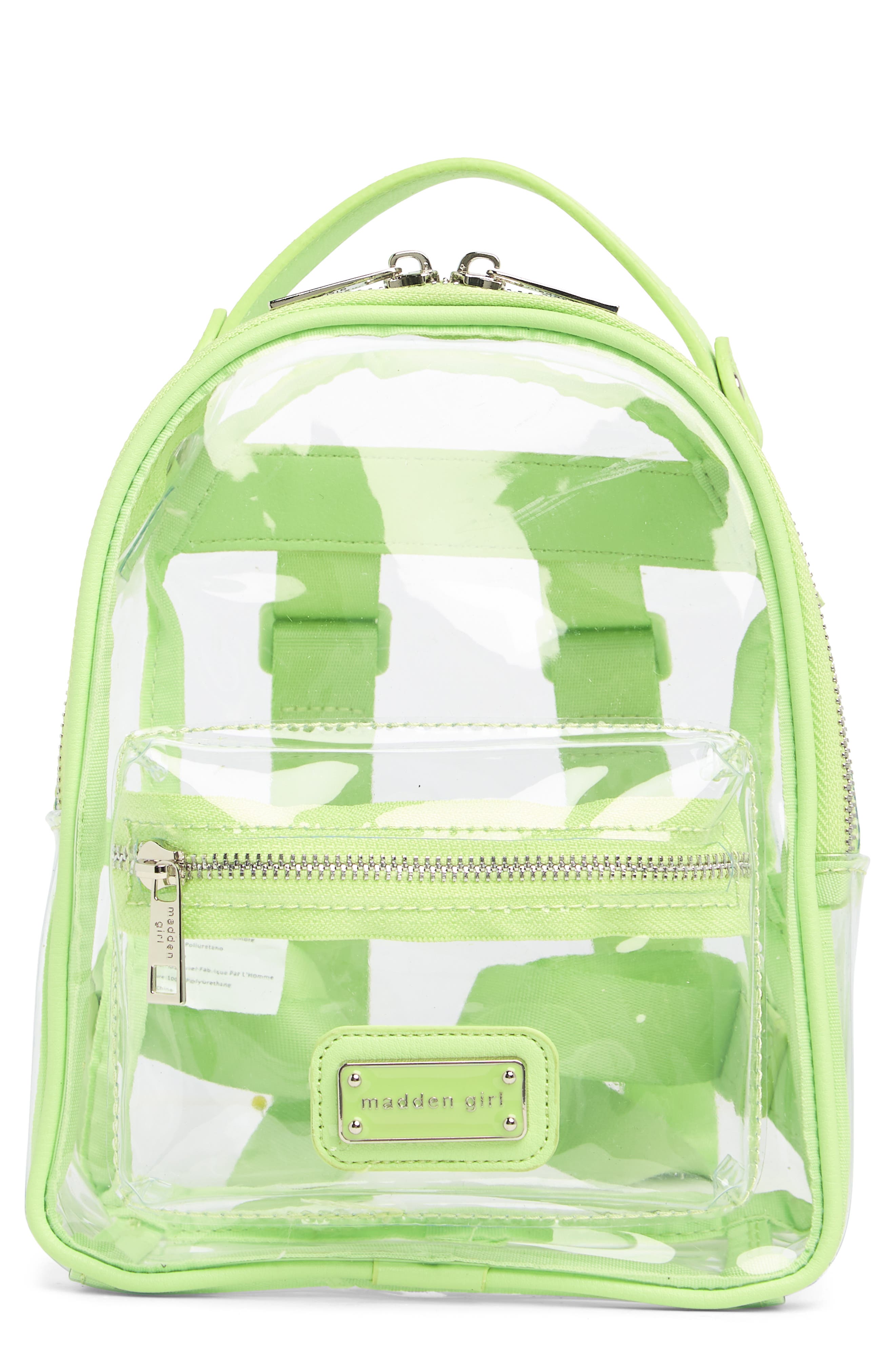 Madden Girl Clear Vinyl Mini Backpack (Women) | Nordstromrack