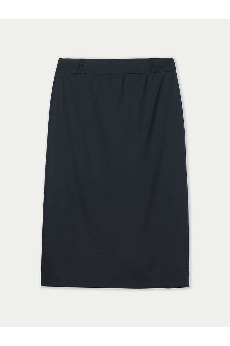 Cashmere Tailored Skirt, Main, color, black