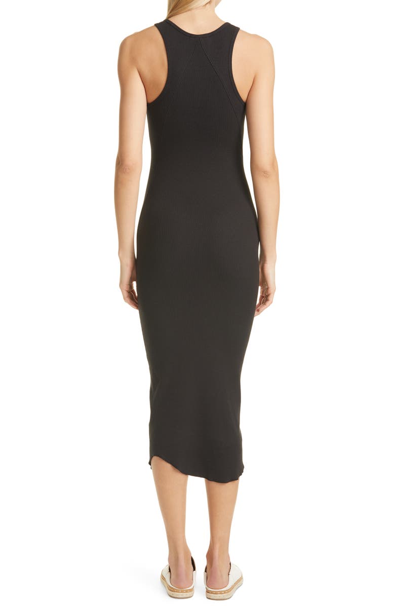 rag & bone The Essential Ribbed Tank Dress, Alternate, color,