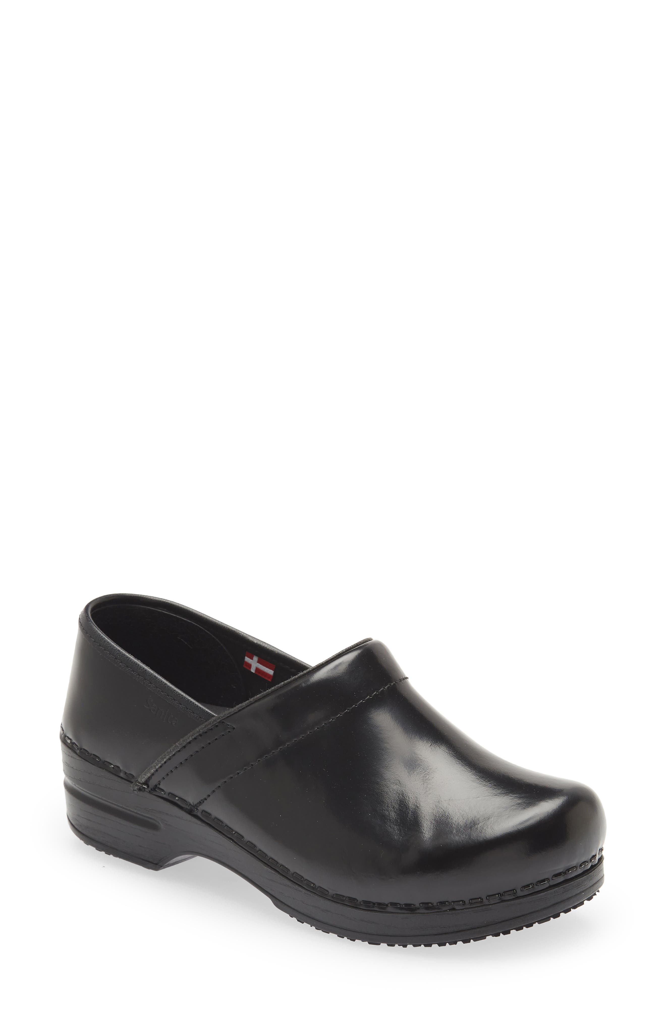 Sanita Addison Clog, Main, color, Black 002