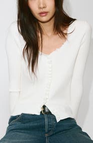 MANGO Azucena Cardigan