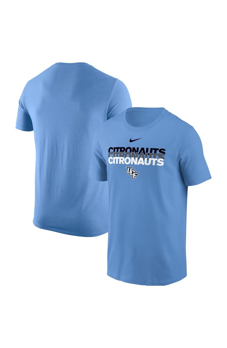 Nike Men's Nike Light Blue UCF Knights 2025 Space Game Citronauts Core T-Shirt, Main, color, Light Blue
