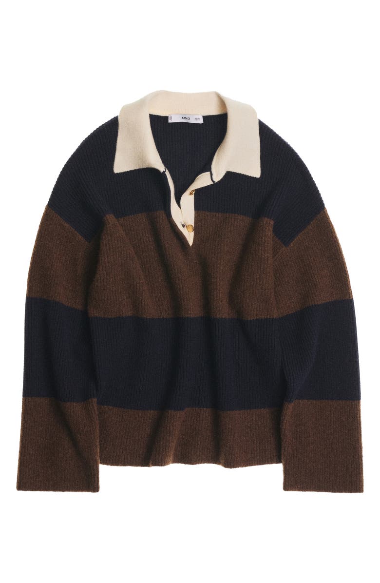 MANGO Jama Polo Sweater, Alternate, color, 