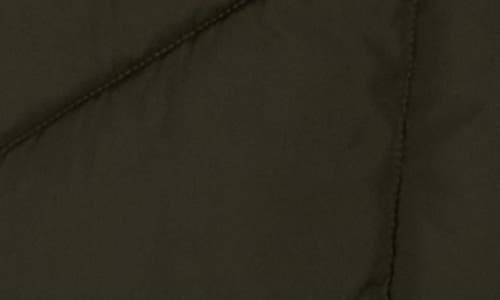 Bcbgeneration Longline Water Resistant Puffer Jacket In Green